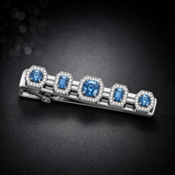 領帶夾→鑽石.彩鑽 
