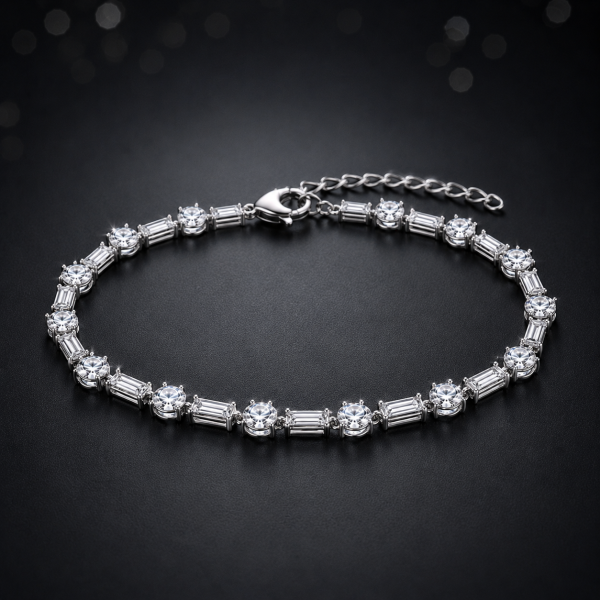 腳鍊→鑽石 